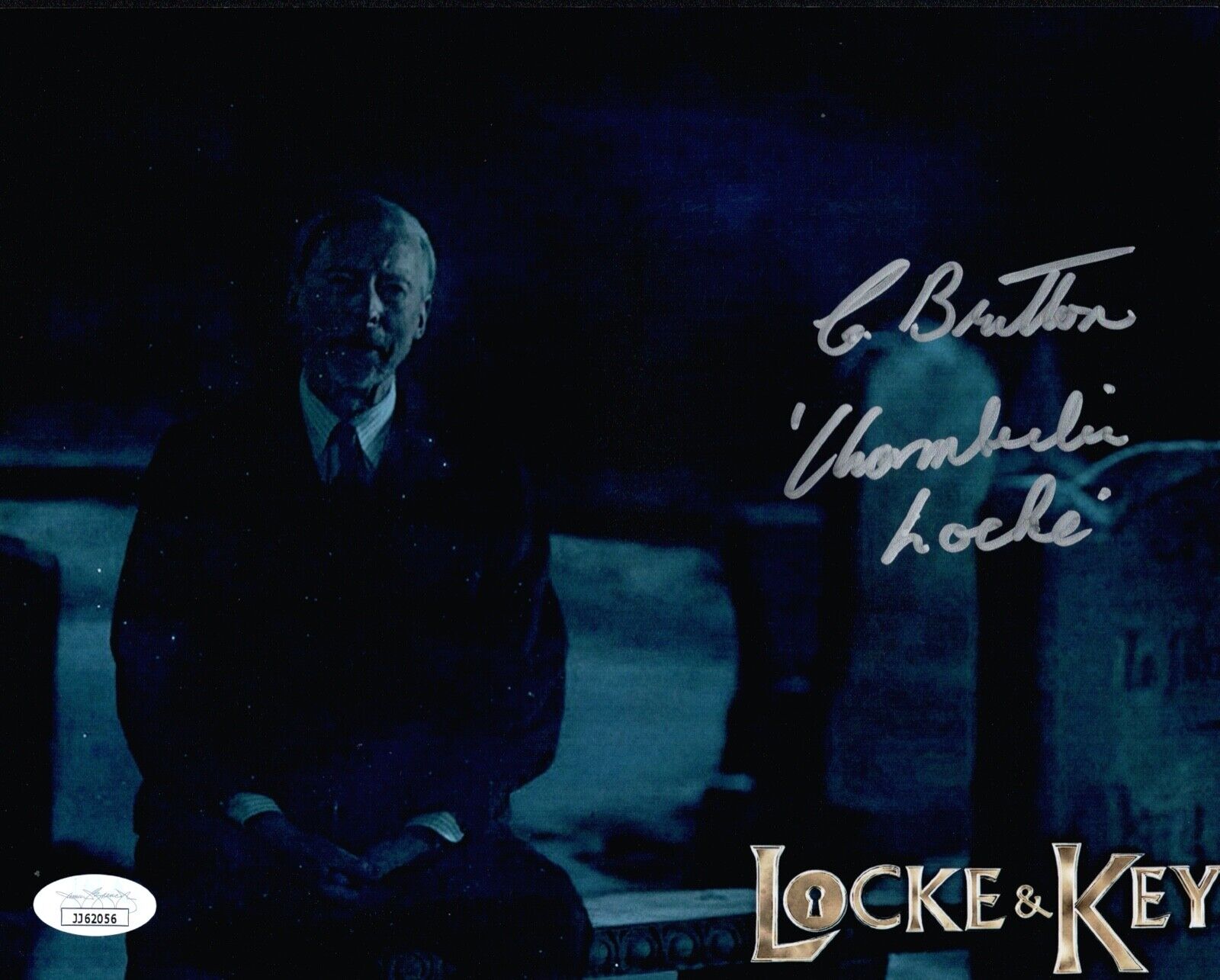 CHRIS BRITTON Signed LOCKE & KEY 8x10 Photo Poster painting CHAMBERLIN Autograph JSA COA Cert