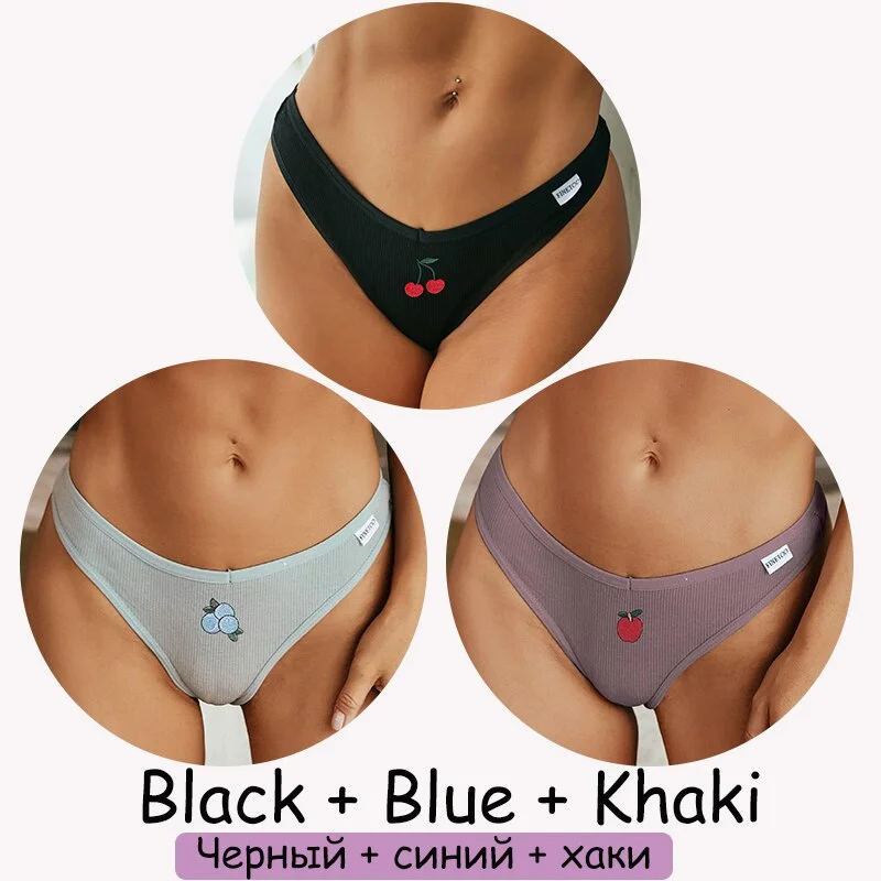 Billionm Sexy Panties Cotton G-String Women Underwear Thong G-String Sexy Lingerie Soft Female Underpants Intimates Lingerie