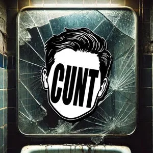 Pornhint Cunt Face Chad Sticker NSFW