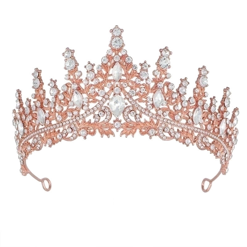 Elegant Shiny Crown Rhinestone Crown