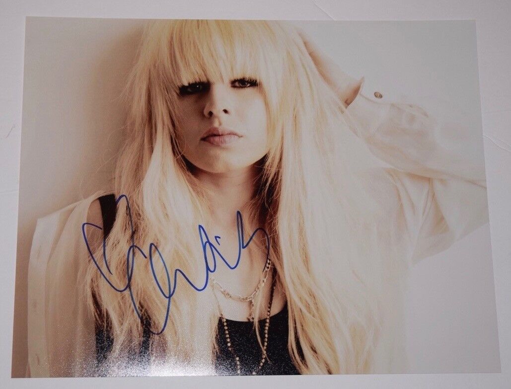 Orianthi Panagaris Signed Autographed 11x14 Photo Poster painting Guitarist COA VD