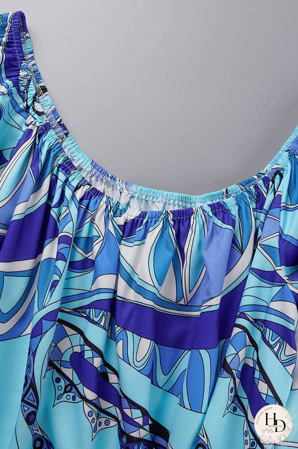 Yellow Casual Print Patchwork Off the Shoulder Long Sleeve Two Pieces