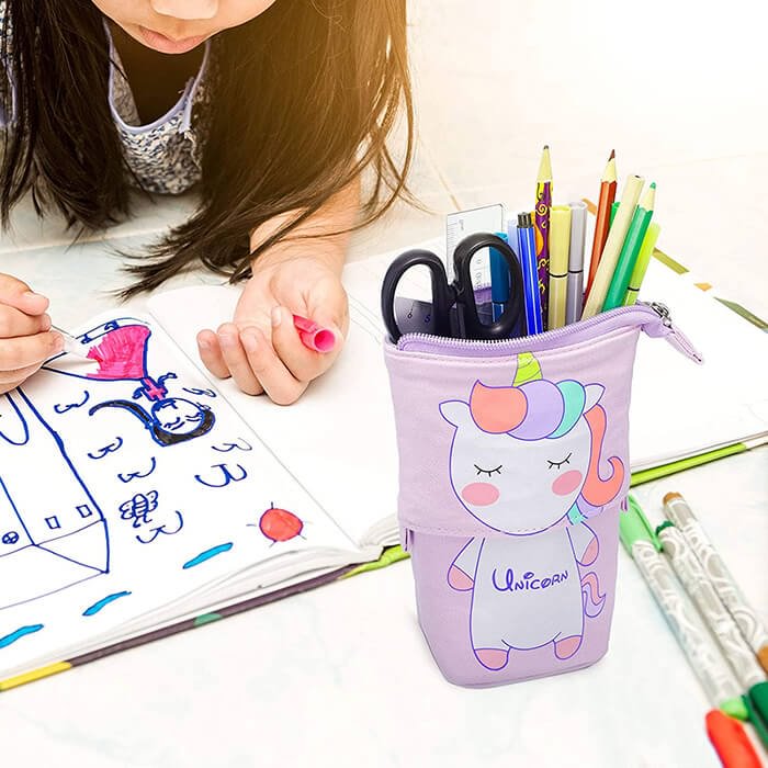 Stand Up Pencil Cases Cute Christmas Stocking Stuffers for Teens