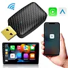 Wireless Carplay Android Auto Adapter Smart AI Box Plug and Play Voice Assistant