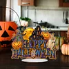 DIY Halloween Pumpkin Diamond Painting Acrylic Tabletop Ornaments