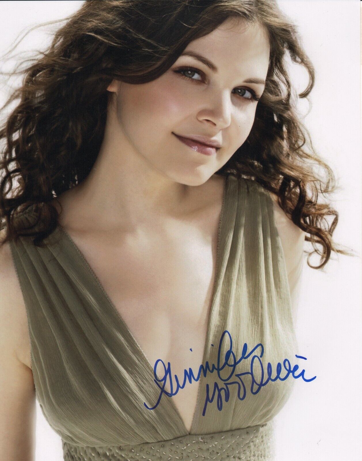 ~~ GINNIFER GOODWIN Authentic Hand-Signed ~Once Upon a Time~ 11x14 Photo Poster painting H~~