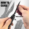 Outdoor Multi-Function EDC Tool High Hardness Tactical Knife Camping Survival Knife