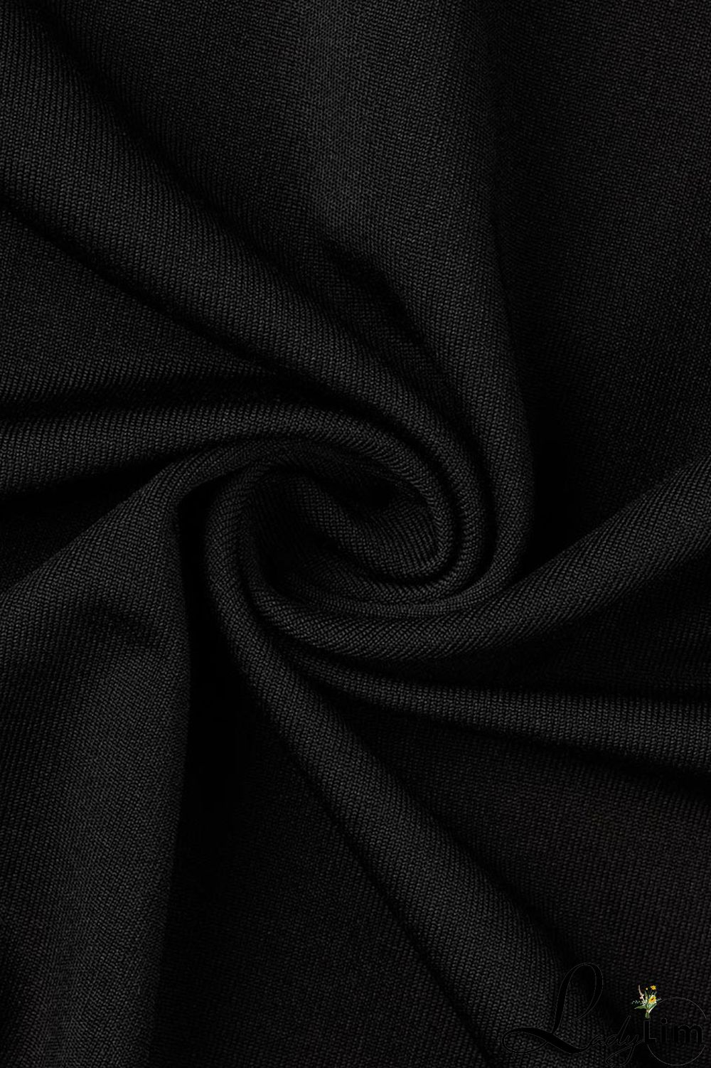 Black Casual Solid Patchwork V Neck Long Sleeve Two Pieces