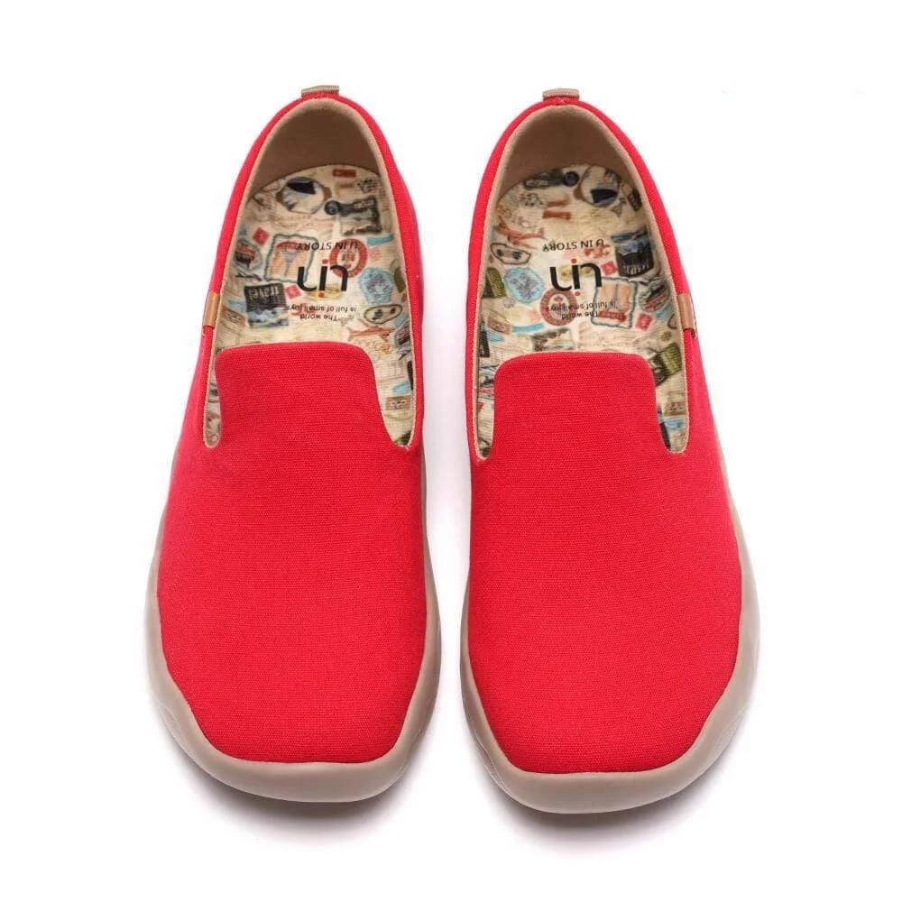 Barcelona Canvas Red