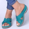Women's comfortable flat round toe sandals