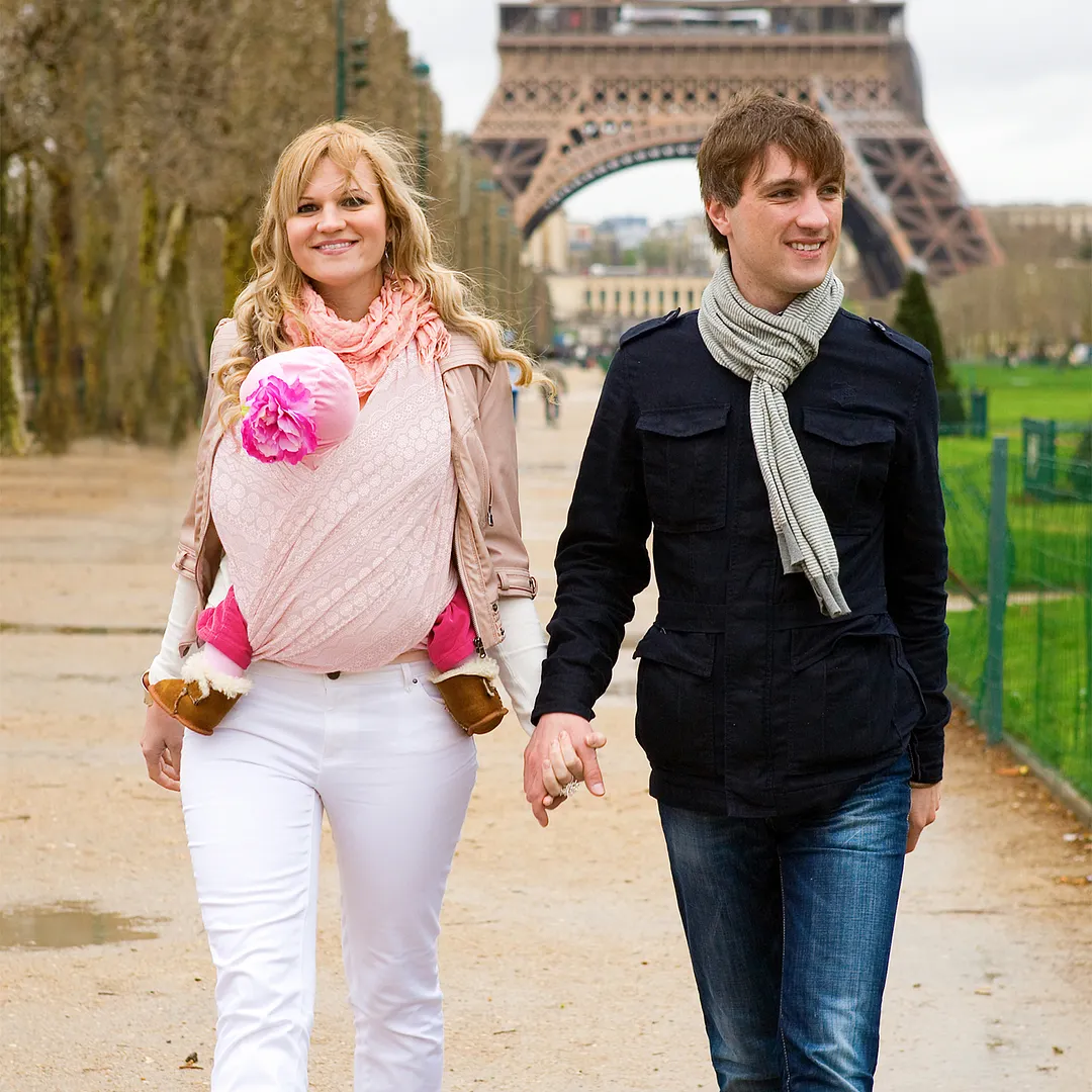Egmao Baby Wrap Classic Special - Pink Circles