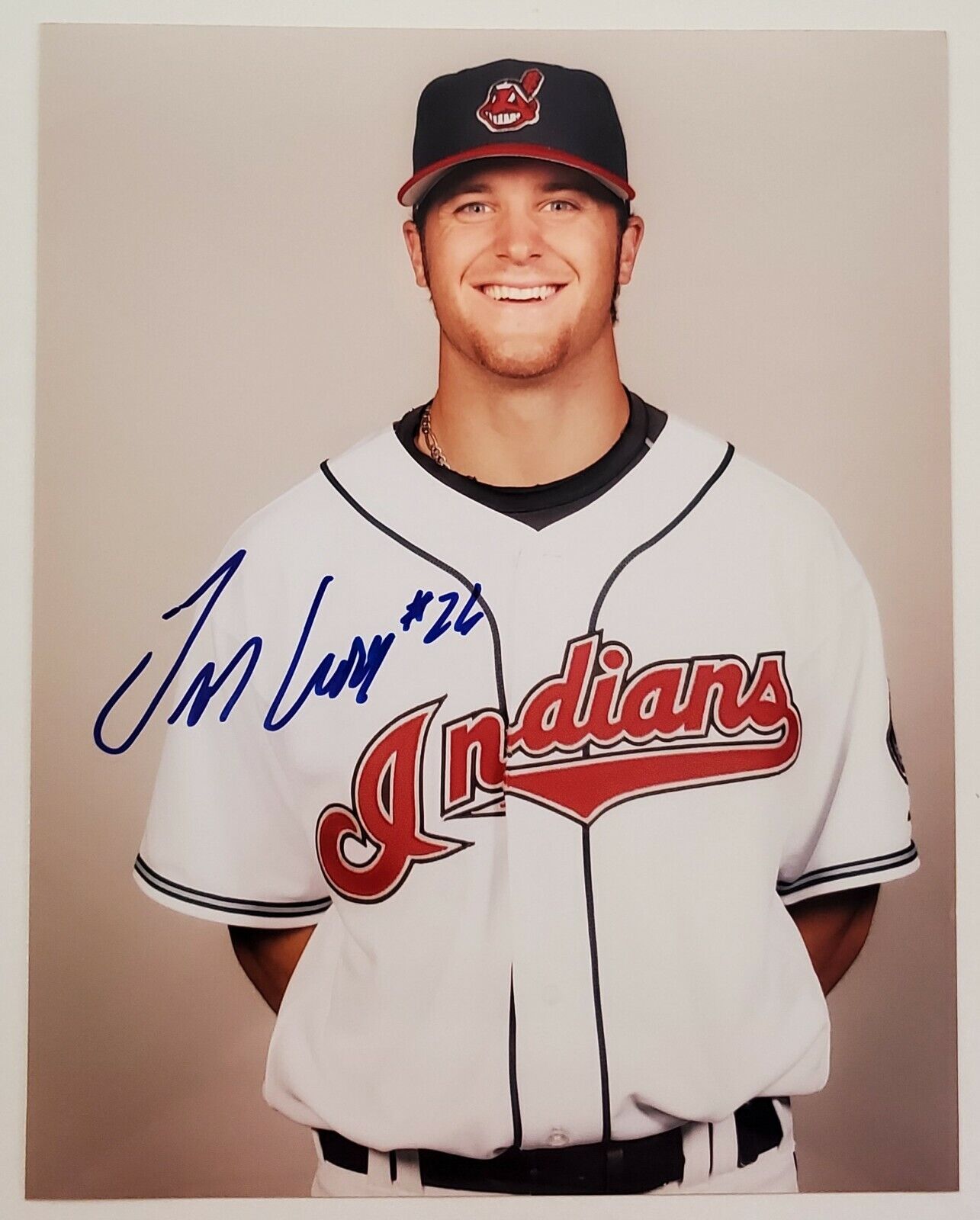 Trevor Crowe Signed 8x10 Photo Poster painting MLB Cleveland Indians RAD