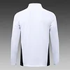 Joyfball 2025/2026 Real Madrid Half-Pull Training Suit White Retro Version Football Shirt 1:1 Thai Quality