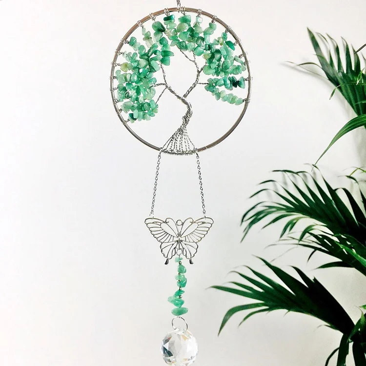 Olivenorma Tree of Life Butterfly Pendant Decor Ornament