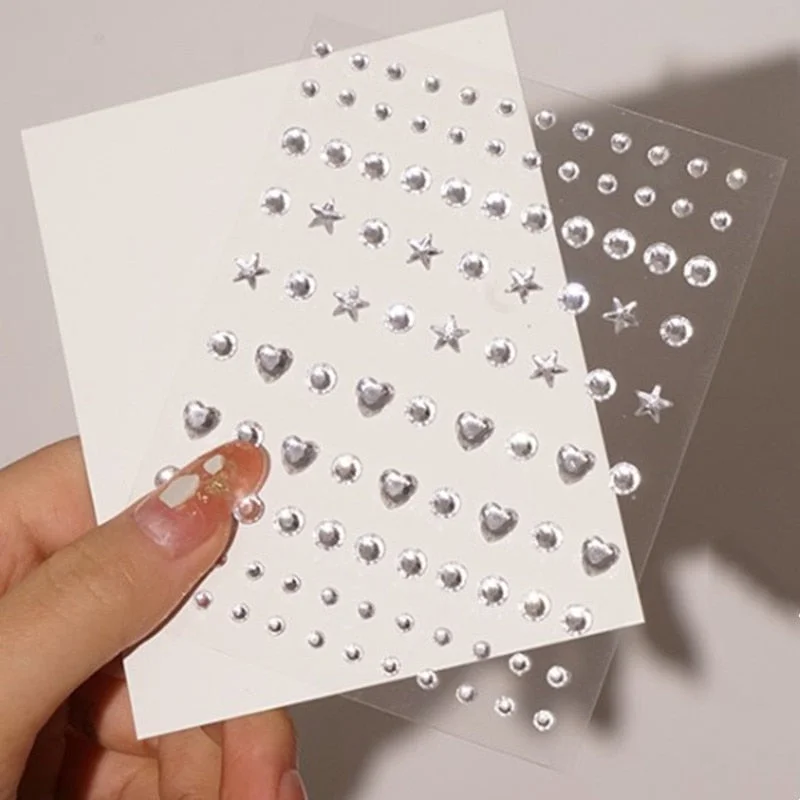 Glitter Face Jewels Sticker Temporary Tattoo Party Face Makeup Tools Rhinestones Flash Tattoo Stickers Fake Diamond