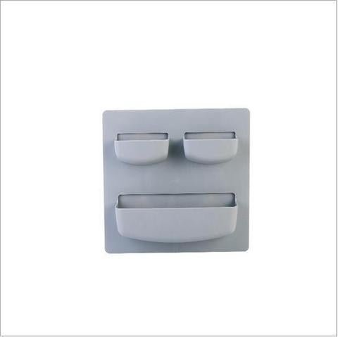 No-Drill Minimal Soft Pastel Wall Stuff Organizer