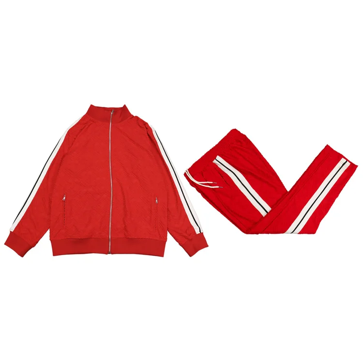 Palm Angle Hoodie & Sweatpant 2 Piece Set Palm Angels Color Matching Sports Men and Women Loose Casual