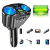 BT Car Adapter Charger Hands-Free Calling Car Charger Cigarette Lighter Adapter