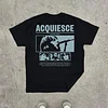 Fashion Acquiesce Print Round Neck T-Shirt