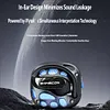 2026 New Model Bluetooth Headphones: X6 PRO AI Smart Translation Earbuds