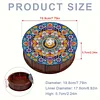 5D DIY Diamond Painting Handmade Wood Storage Box Crystal Storage Case (Mandala)