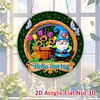 Spring Gnome DIY Diamond Painting Hanging Pendants Acrylic Crafts Kit for Home Wall Decor