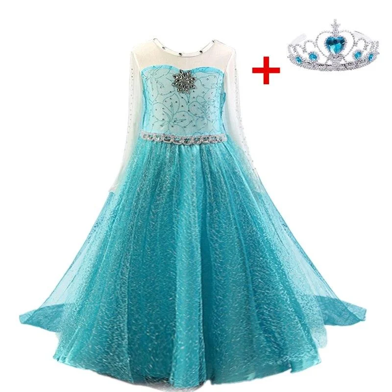 Girls Dress Kids Dresses For Girls Cosplay Princess Costume Kids Cosplay Costume Vestido Fantasia Infantil Girls Clothing 4 10T