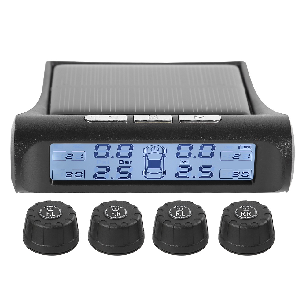 

Black White Screen Car Tpms Tire Pressure Monitor System, 501 Original