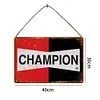 Champion Spark Plug - Wooden Signs - 40*30cm