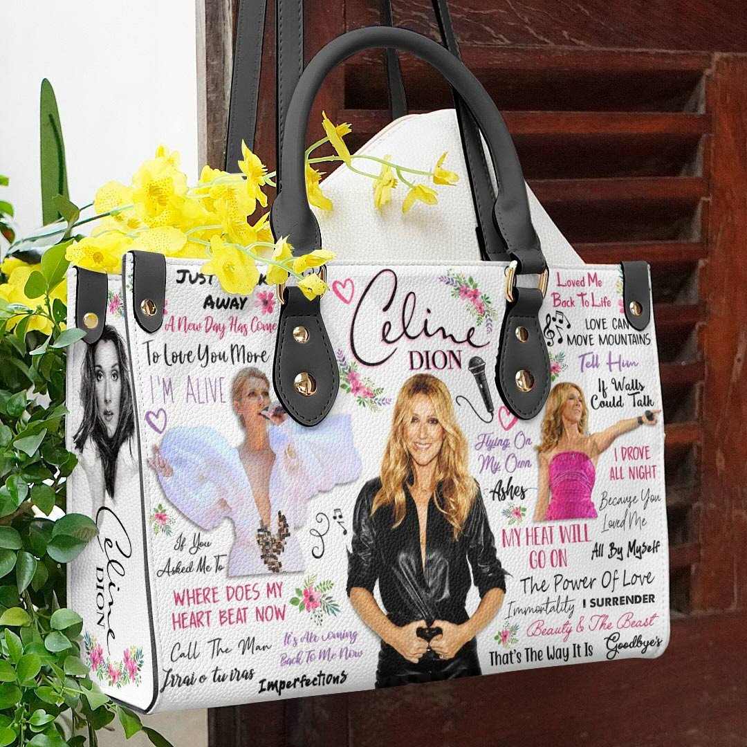 Celine Dion Leather Bag Handbag