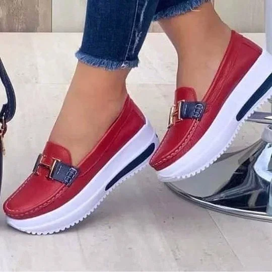 (🎉Hot Sale 50% OFF) Women's Comfortable Platform Loafers