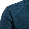 Men's Lapel Jacquard Casual Sweater