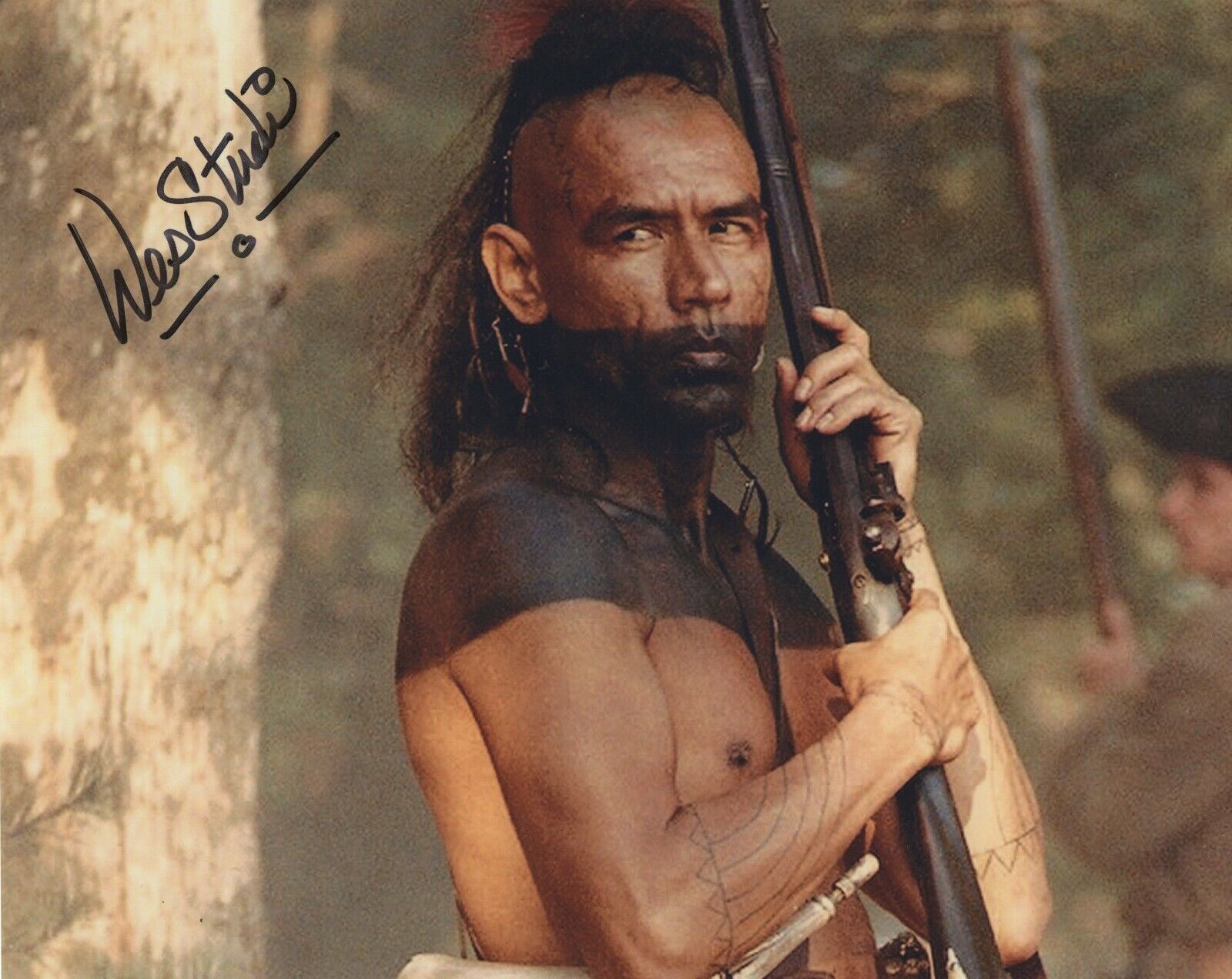 WES STUDI SIGNED AUTOGRAPH 8X10 Photo Poster painting DANCES WITH WOLVES