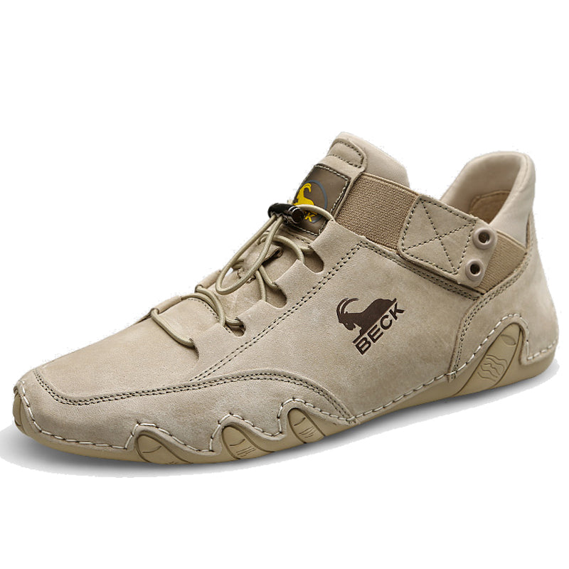 Handmade Elastic Rope Leather Shoes DANRRIO.COM DANRRIO