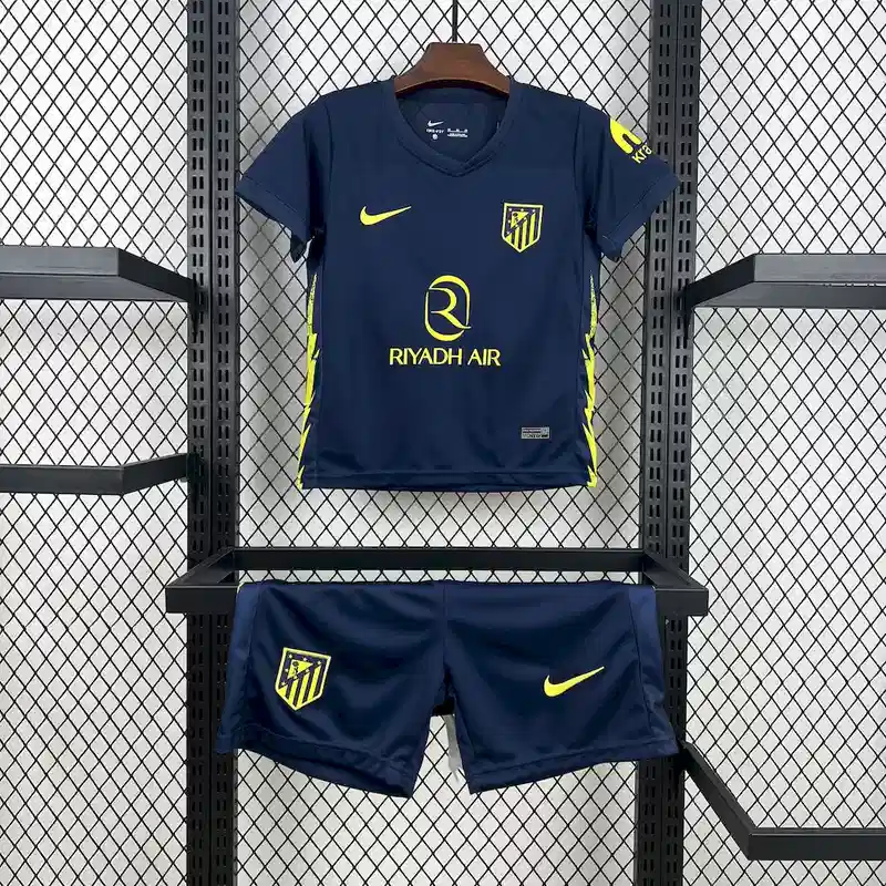 25/26 Kids Atletico Madrid Soccer Jersey Away