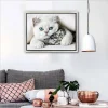 Cat Family  | Full Round Diamond Painting Kits