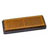 10pcs/set Amber Orange Stick on Adhesive Reflectors IP67 for Trailer Truck