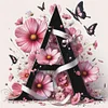 Butterfly And Flower Letter A-11CT Stamped Cross Stitch 40*40cm/15.75*15.75in tapestrymarket