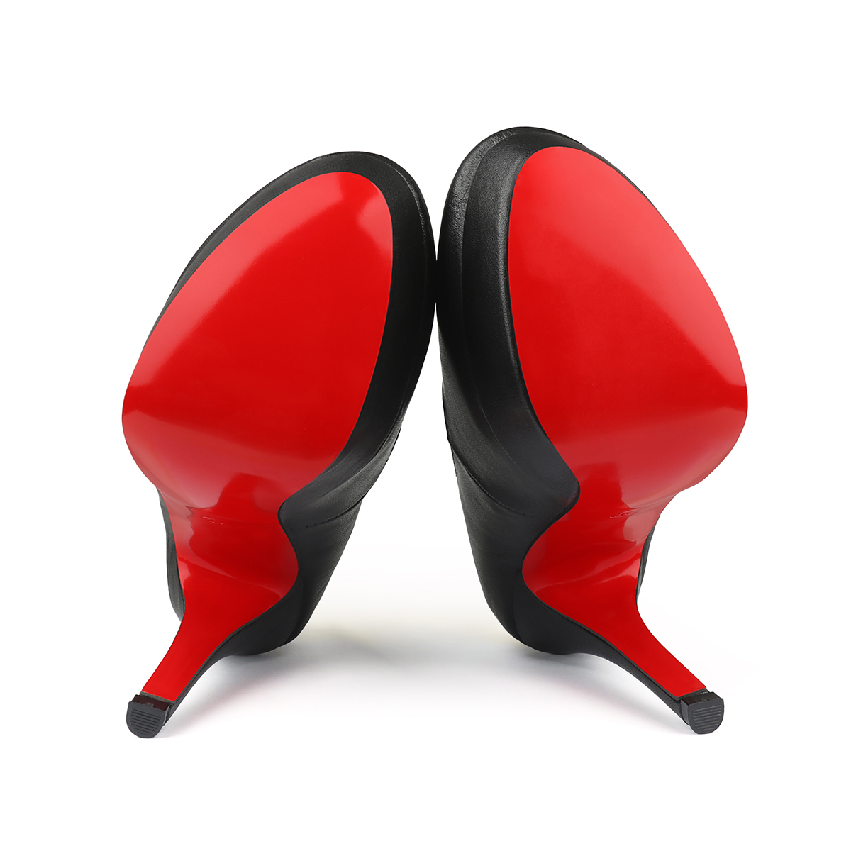 135mm Sky High Red Bottom Platform Pumps Patent Shoes-MERUMOTE