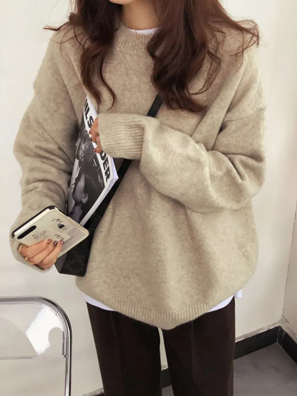 Contrast Trim Round Neck Sleeveless Sweater Top