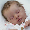 [New] 20" Lifelike Reborn Girl Brown Hair Baby Doll Named Vasena, Looks Really Cute - RBBI-Myrebornbabydoll&reg; Myrebornbabydoll&reg;