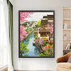 Jiangnan-11CT/14CT Stamped Cross Stitch 75*95cm/29.53*37.4in(Big Size)