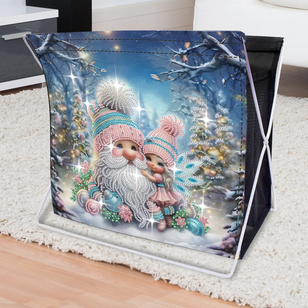 DIY Santa Claus Special Shape Diamond Painting Storage Rack for Adults Kids