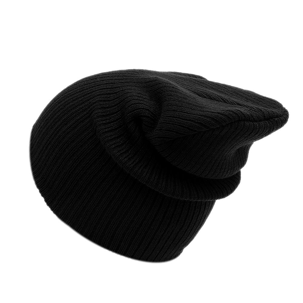 

Unisex Women Men Cap Solid Color Warm Hat Skullies Knitted Beanie Cap, Gray, 501 Original