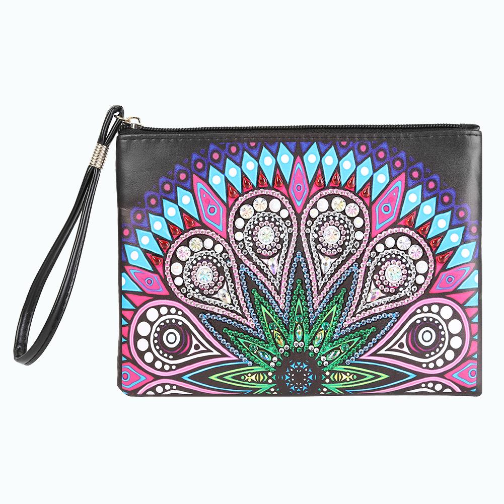 

Mandala-DIY Creative Diamond Wristlet Bag, 501 Original
