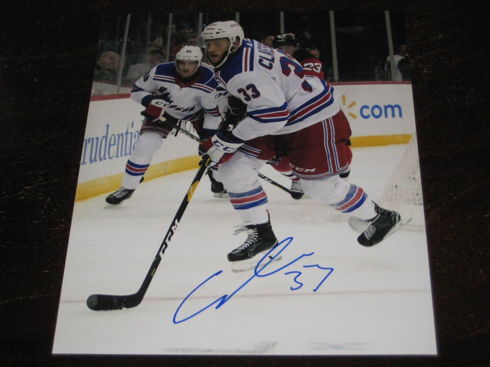 FREDRIK CLAESSON autographed NY NEW YORK RANGERS 8X10 Photo Poster painting