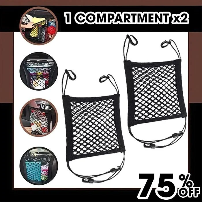 Netting Bag - (Car must-have) Universal Elastic Mesh Net trunk Bag