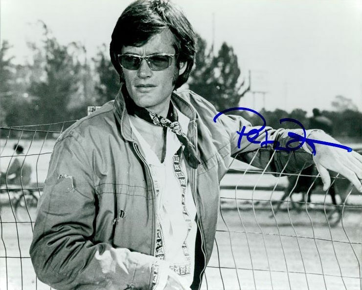 Peter Fonda (Easy Rider) signed 8X10 Photo Poster painting COA