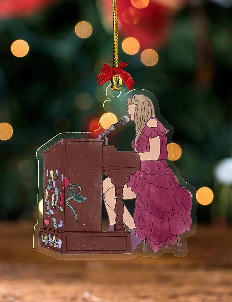 Surprise Song Piano Ornament