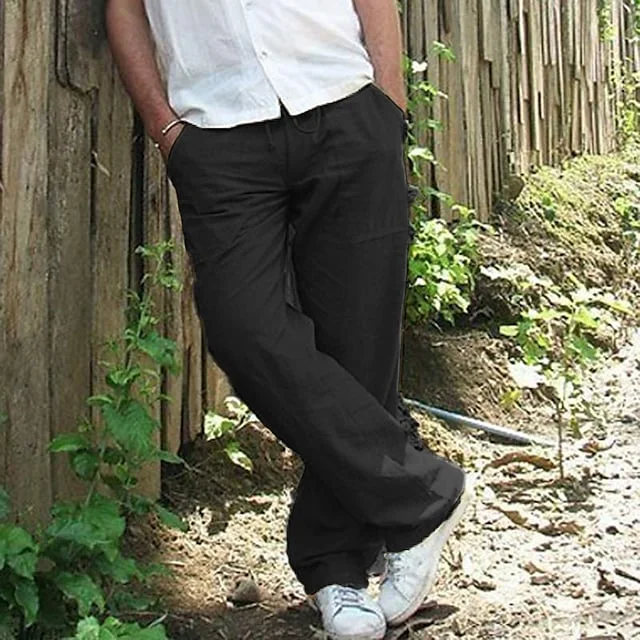 Men's Linen Pants-inspireuse